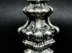 Österreichisch-ungarischer Obstteller aus Silber, 19. Jh