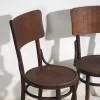 Stühle aus Bugholz mit geschwungenen Rückenlehnen von Mundus, Central Europe, 1920er, 2er Set