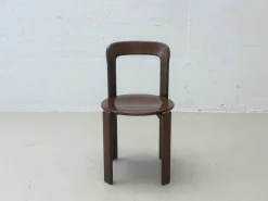 Stühle aus Gebeiztem Holz von Bruno Rey für Dietiker, 1971
