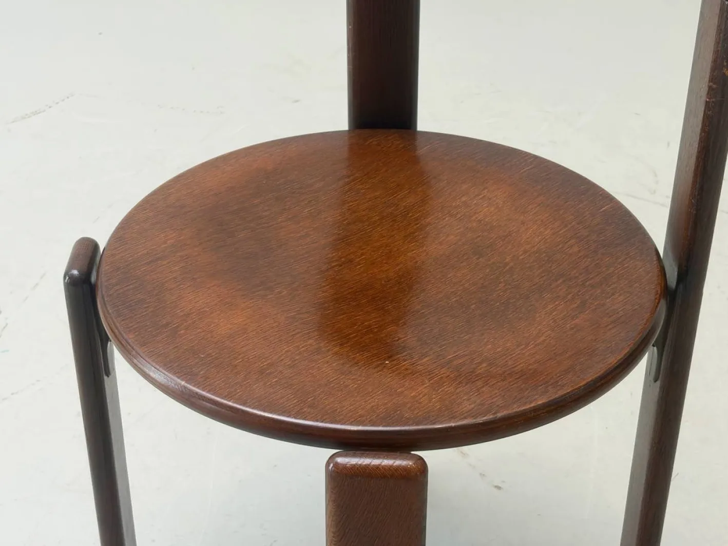 Stühle aus Gebeiztem Holz von Bruno Rey für Dietiker, 1971
