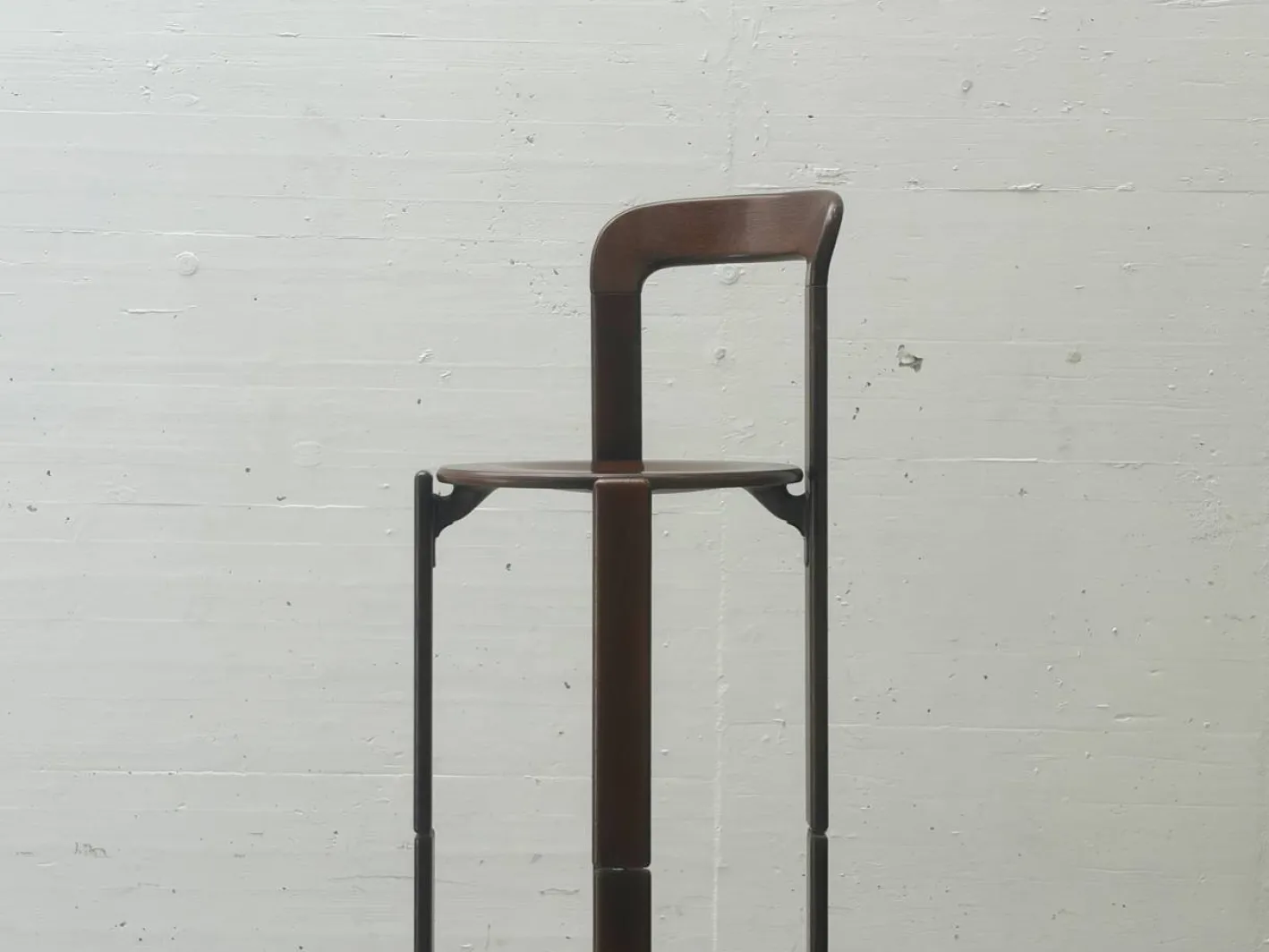 Stühle aus Gebeiztem Holz von Bruno Rey für Dietiker, 1971