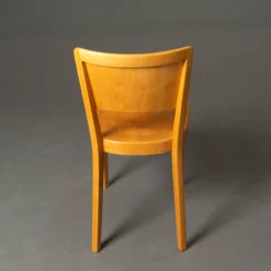 Stühle mit passendem Tisch von Max Ernst Hafeli für Horgen-Glarus, 1920er, 5er Set