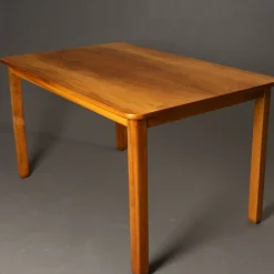 Stühle mit passendem Tisch von Max Ernst Hafeli für Horgen-Glarus, 1920er, 5er Set