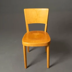 Stühle mit passendem Tisch von Max Ernst Hafeli für Horgen-Glarus, 1920er, 5er Set