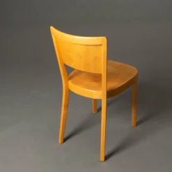 Stühle mit passendem Tisch von Max Ernst Hafeli für Horgen-Glarus, 1920er, 5er Set
