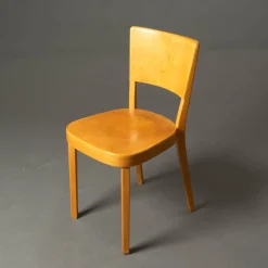 Stühle mit passendem Tisch von Max Ernst Hafeli für Horgen-Glarus, 1920er, 5er Set