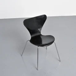 Stühle von Arne Jacobsen für Fritz Hansen, Denmark, 1970er, 6er Set