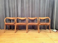 Stühle von A. Sibau, Italien, 1980er, 4er Set