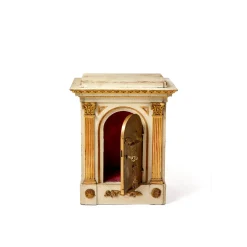 Stiftshütte mit Tür aus reinem Gold