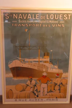 St. Navale of The West Transport Wines Poster von Sandy Hook, 1930er