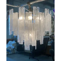 Strips Alabaster Listelli Murano Glas Kronleuchter von Simoeng