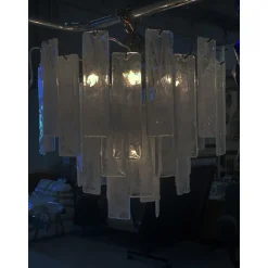 Strips Alabaster Listelli Murano Glas Kronleuchter von Simoeng