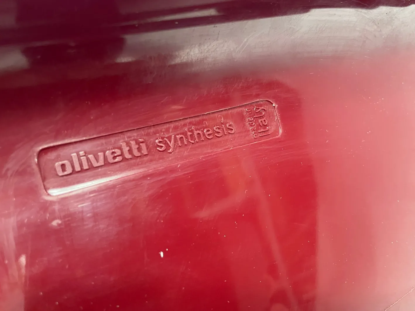 Stuhl von Ettore Sottsass für Olivetti Synthesis, Italien, 1973