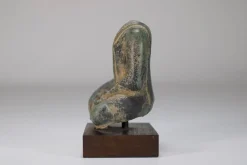Sukhothai Buddha Büste, 1800er, Bronze