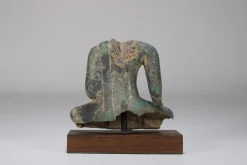 Sukhothai Buddha Büste, 1800er, Bronze