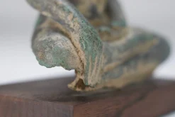 Sukhothai Buddha Büste, 1800er, Bronze