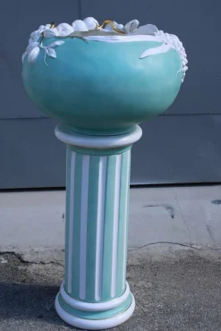 Säule aus Emaillierter Keramik von Tommaso Barbi, Italien, 1970er