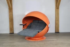Sunball Chair von Günter Ferdinand Ris & Herbert Selldorf für Rosenthal, 1969