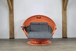 Sunball Chair von Günter Ferdinand Ris & Herbert Selldorf für Rosenthal, 1969