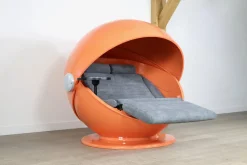 Sunball Chair von Günter Ferdinand Ris & Herbert Selldorf für Rosenthal, 1969
