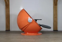 Sunball Chair von Günter Ferdinand Ris & Herbert Selldorf für Rosenthal, 1969