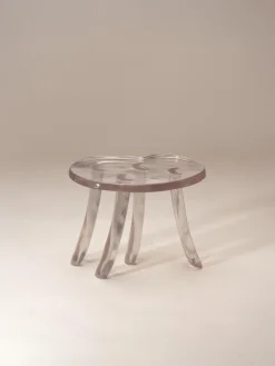 Sunburst Lung 2.0 Beistelltisch aus handgeschichtetem Harz von Szymon Keller