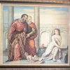 Susanna und die Älteren, Tempera und Aquarell auf Papier, 19. Jh.