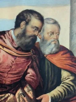 Susanna und die Älteren, Tempera und Aquarell auf Papier, 19. Jh.