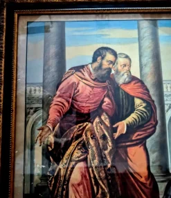 Susanna und die Älteren, Tempera und Aquarell auf Papier, 19. Jh.