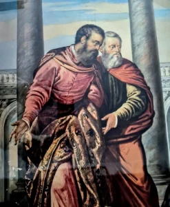 Susanna und die Älteren, Tempera und Aquarell auf Papier, 19. Jh.