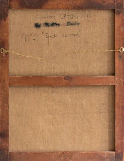 Suzanne Jean, Fonds Marins, 1952, Ölgemälde auf Leinwand