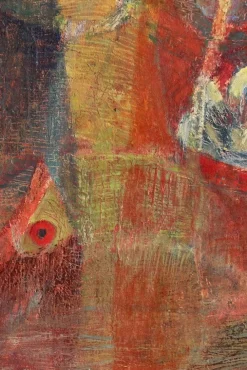 Suzanne Jean, Fonds Marins, 1952, Ölgemälde auf Leinwand