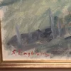 Sven Engblom, Landschaft, 1960er, Öl auf Leinwand