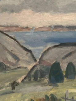 Sven Engblom, Landschaft, 1960er, Öl auf Leinwand