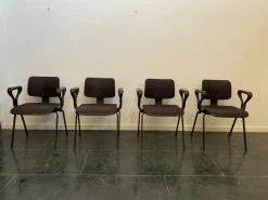 Synthesis Series Edys Stühle von Ettore Sottsass für Olivetti, 1970er, 4er Set