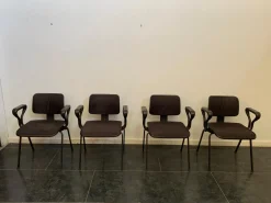 Synthesis Series Edys Stühle von Ettore Sottsass für Olivetti, 1970er, 4er Set