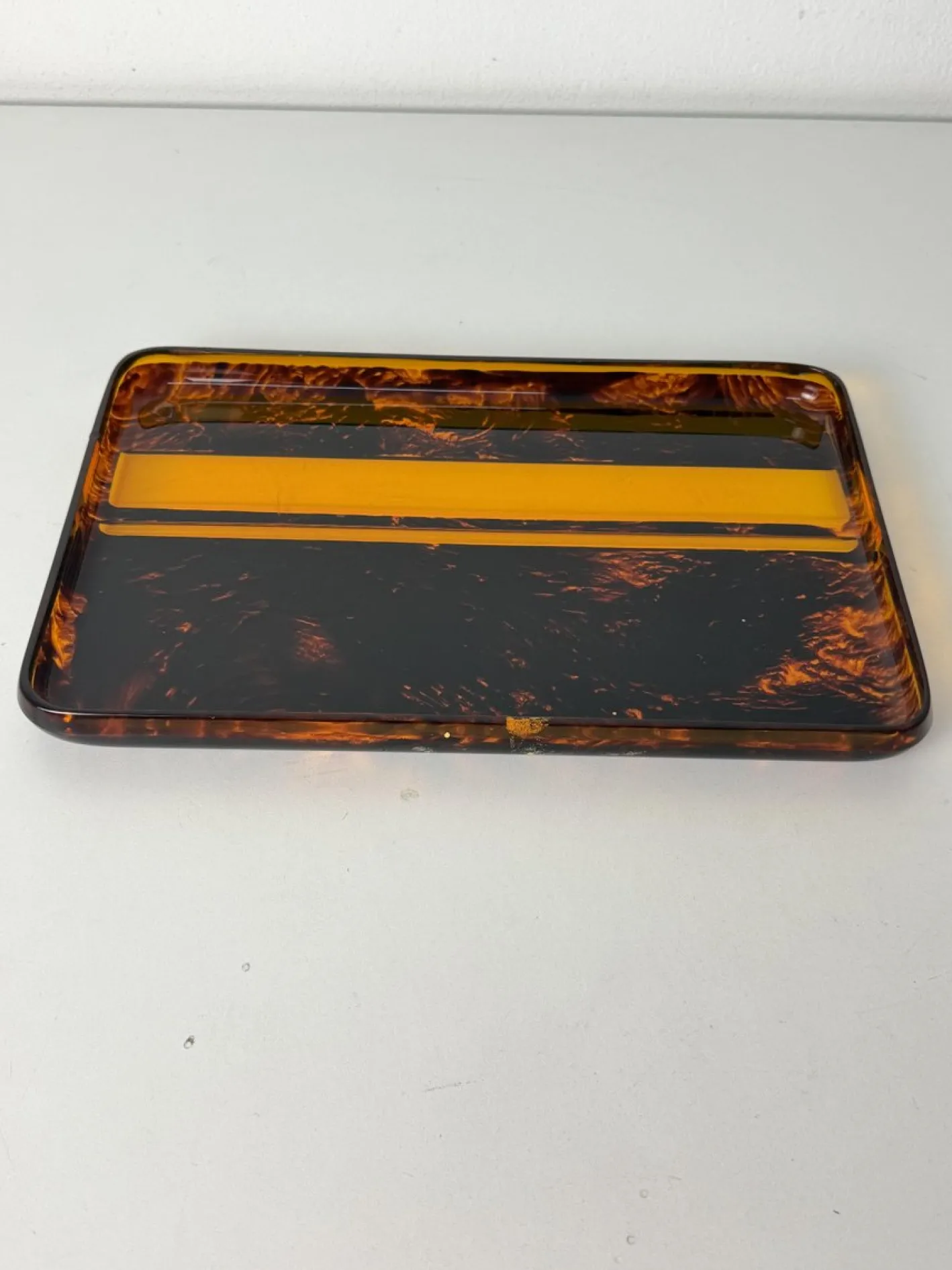 Tablett aus Acrylglas von Guzzini, Italien, 1970