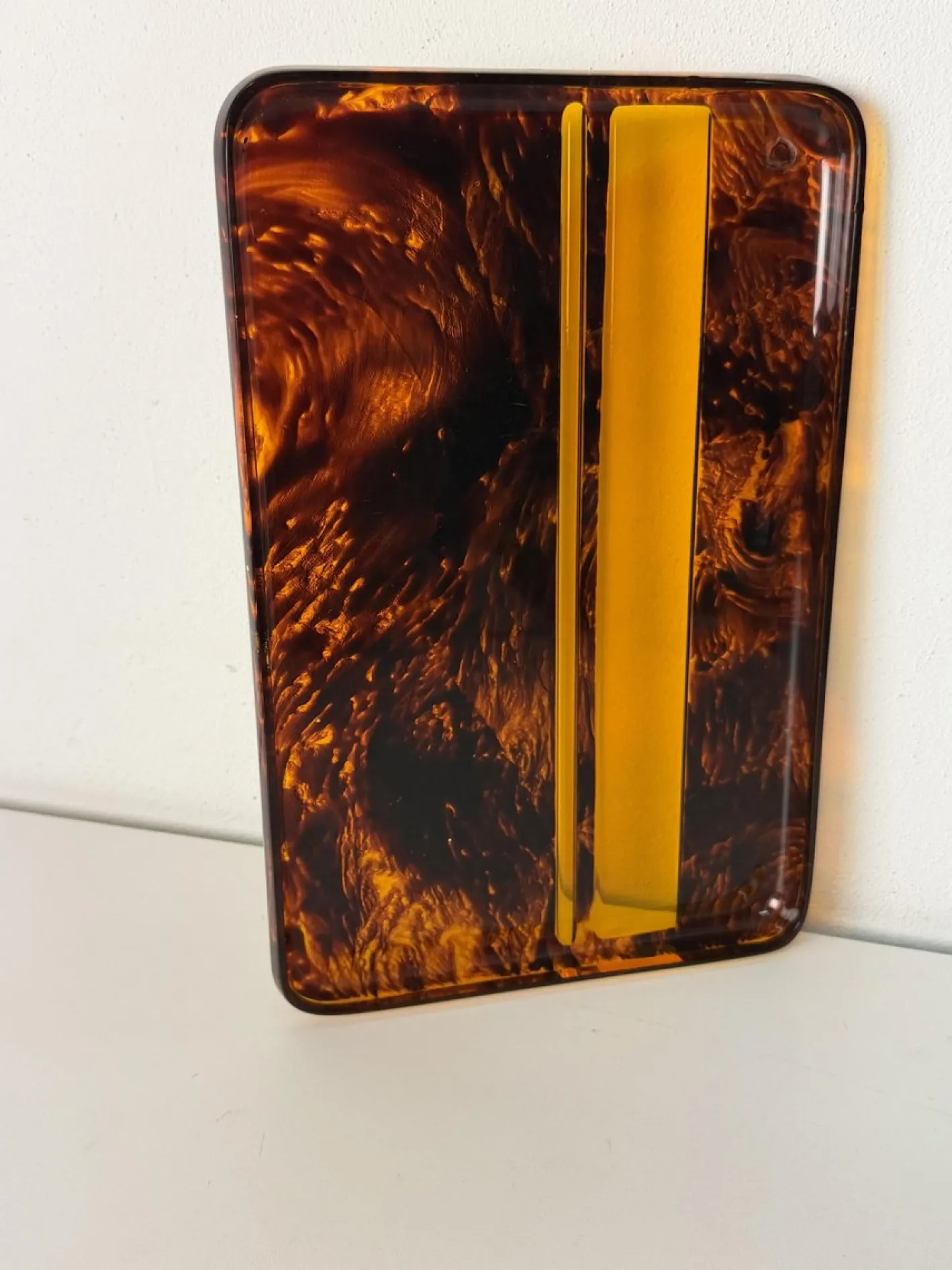 Tablett aus Acrylglas von Guzzini, Italien, 1970