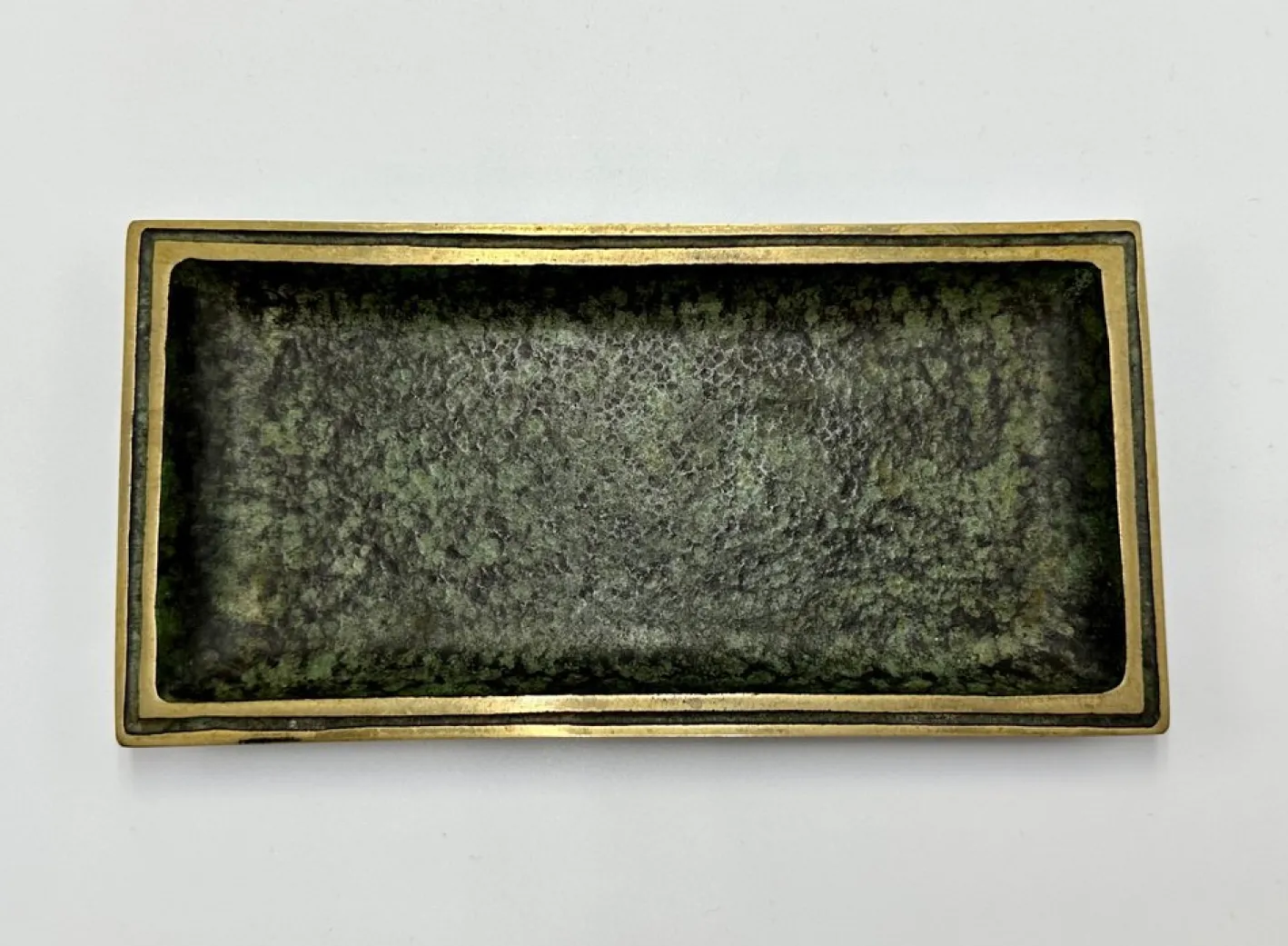 Tablett aus Bronze von Hagenauer Workshops, 1960er