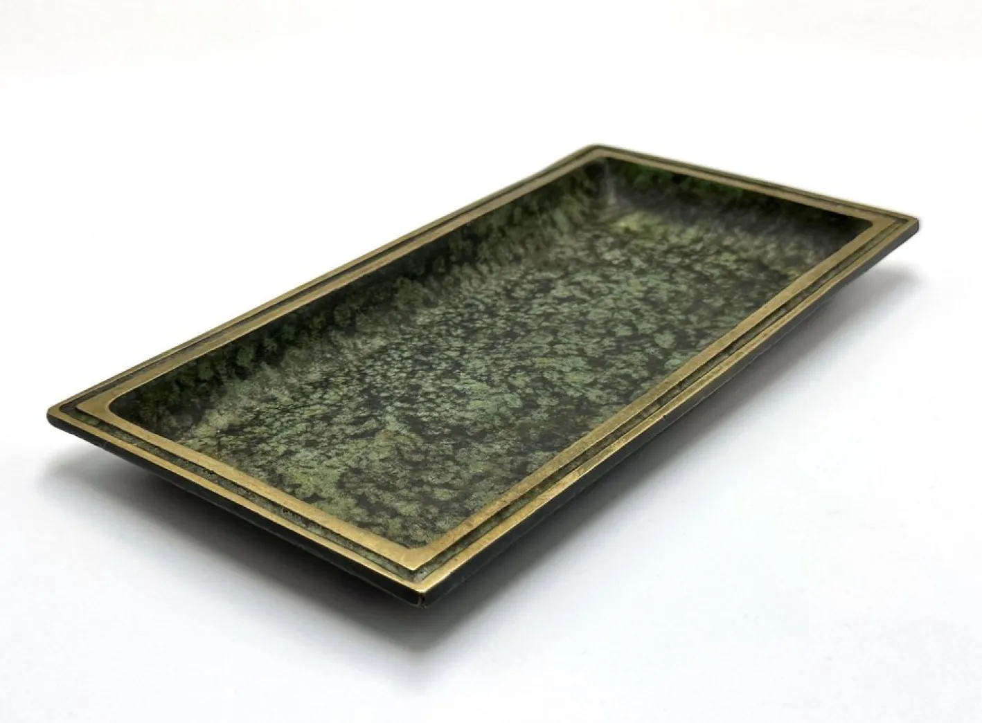 Tablett aus Bronze von Hagenauer Workshops, 1960er