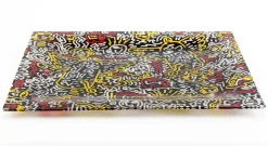 Tablett von Keith Haring, 1990er