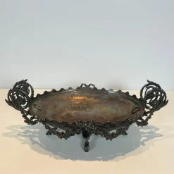 Tafelaufsatz aus versilbertem Metall, 1890er
