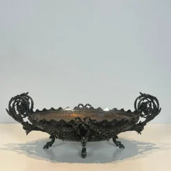 Tafelaufsatz aus versilbertem Metall, 1890er