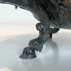Tafelaufsatz aus versilbertem Metall, 1890er