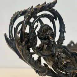 Tafelaufsatz aus versilbertem Metall, 1890er