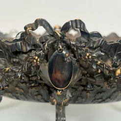Tafelaufsatz aus versilbertem Metall, 1890er