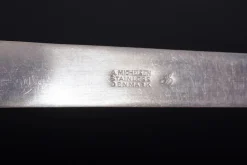 Tafelgabeln aus Edelstahl von Arne Jacobsen für Anton Michelsen, 1960er, 6er Set