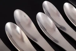 Tafelservice für Fünf Personen von Arne Jacobsen für Georg Jensen, 1960er, 15er Set
