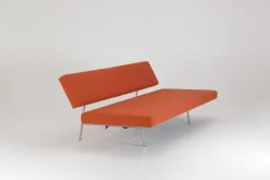 Tagesbett BR 02 in Orange von Martin Visser für T Spectrum, 1980er