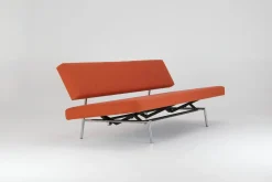 Tagesbett BR 02 in Orange von Martin Visser für T Spectrum, 1980er